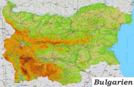Bulgarien Straßenkarte