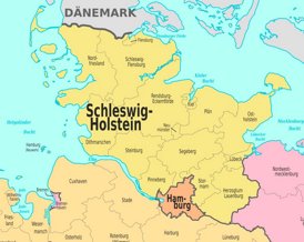 Verwaltungskarte von Schleswig-Holstein
