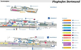 Flughafen Dortmund Plan