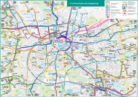 Dortmund S-Bahn und U-Bahn plan