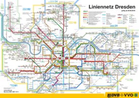 Liniennetzplan Dresden