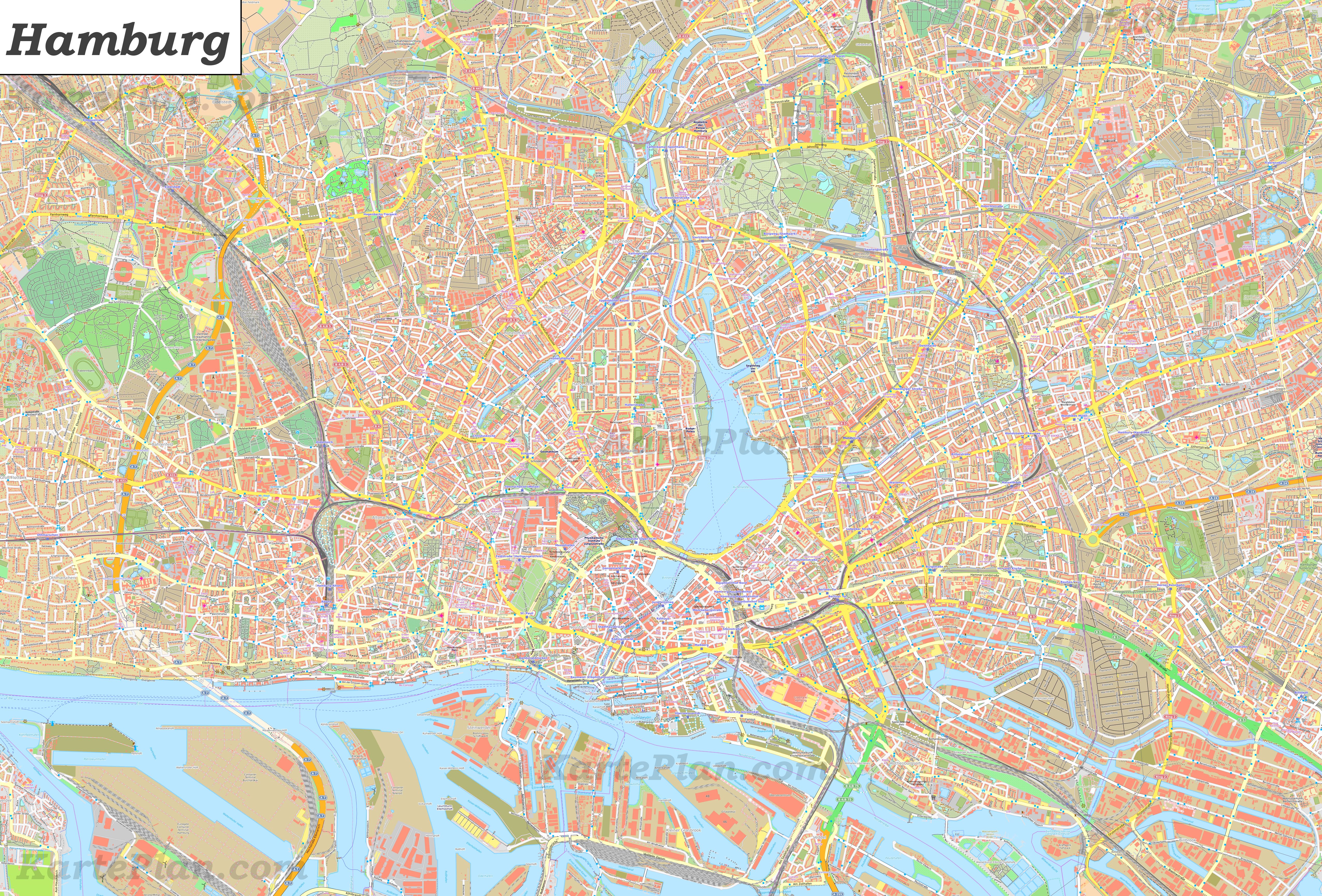 stadtplan hamburg zum ausdrucken pdf