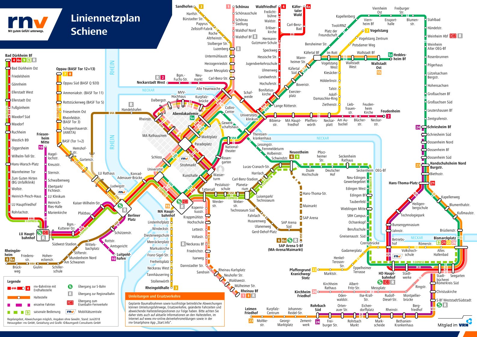 LinienNetzPlan Mannheim