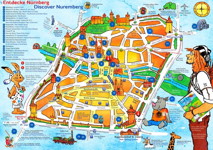 Kinderstadtplan Nürnberg