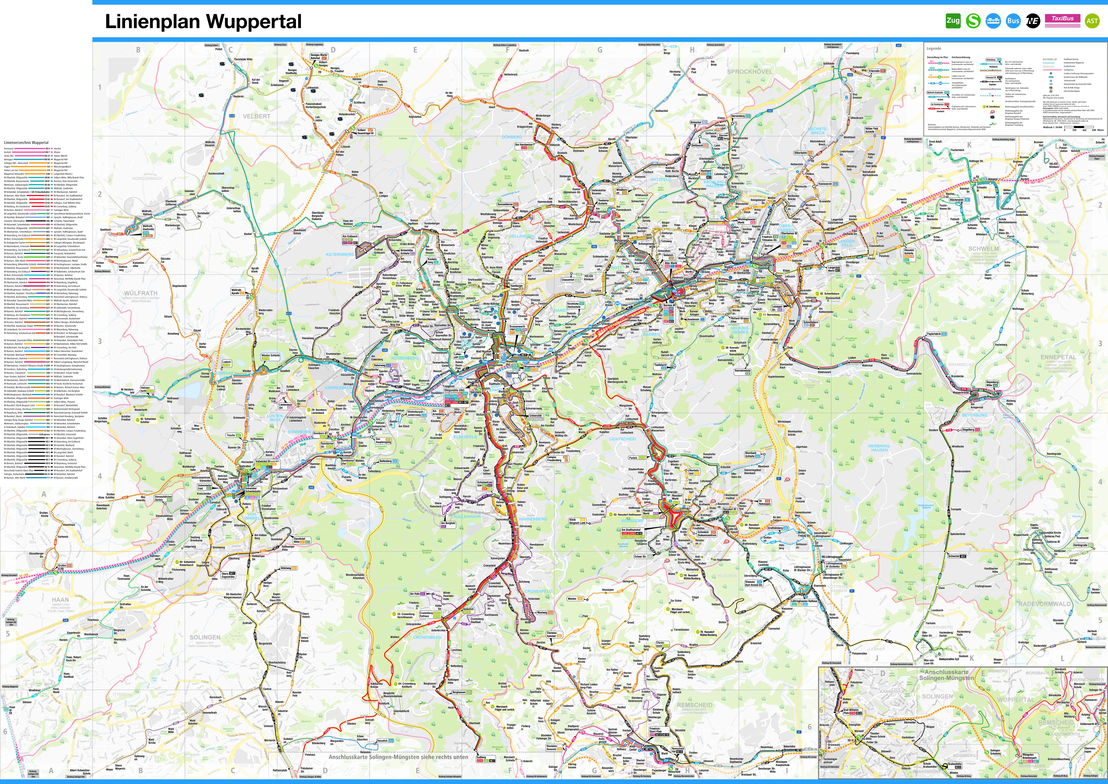 LinienPlan Wuppertal