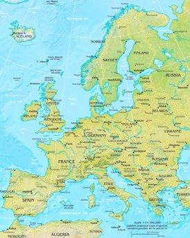 Unsere Top Favoriten - Entdecken Sie bei uns die Europakarte städte entsprechend Ihrer Wünsche