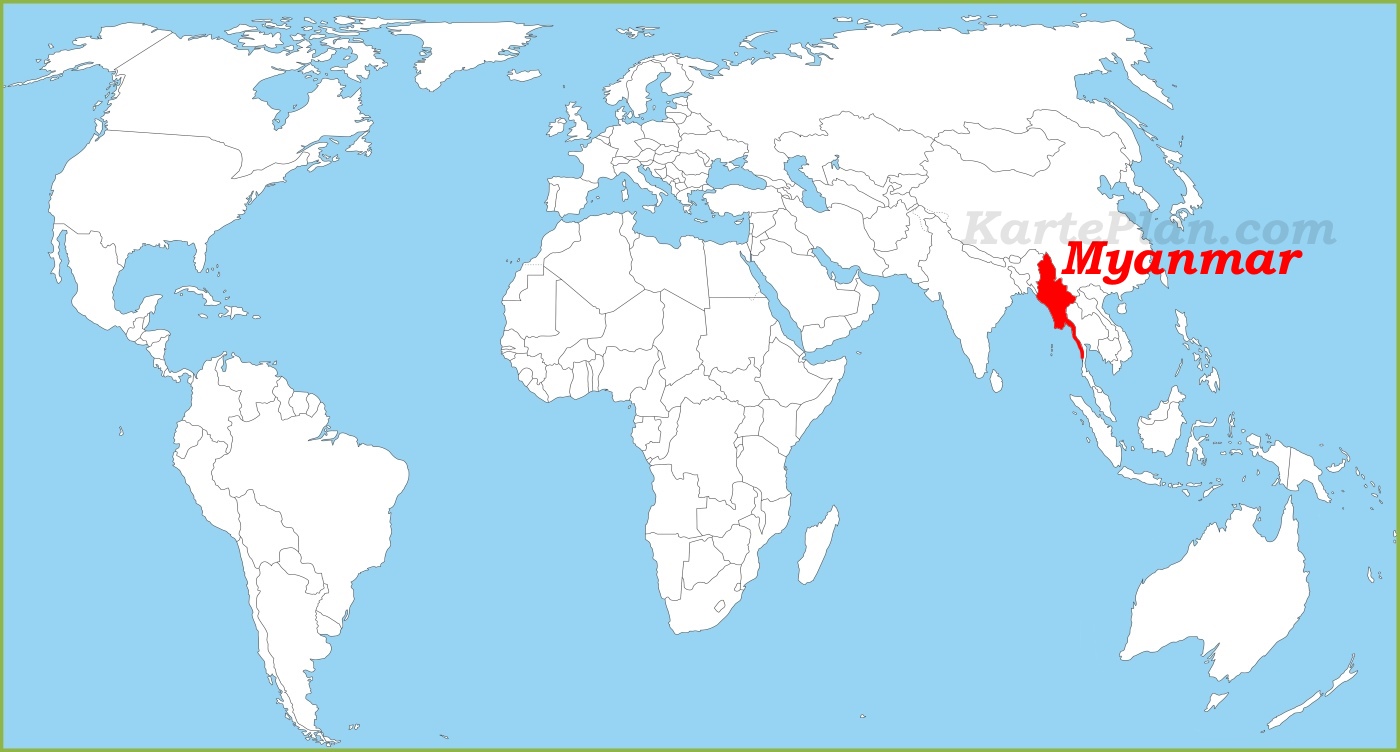 Wo Liegt Myanmar Auf Der Weltkarte - De Autos Gallerie