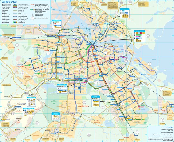 LinienPlan Amsterdam