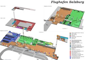 Flughafen Salzburg Plan