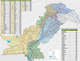 Große detaillierte karte von Pakistan